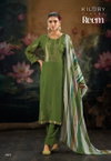 Reem By Kilory Muslin Jacquard Silk Designer Salwar Suits Suppliers In India